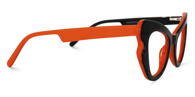 Charette - Cat Eye Black Eyeglasses - 4