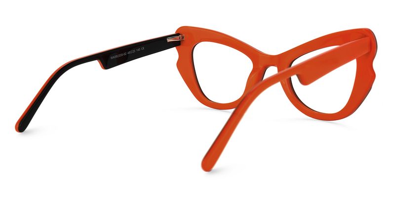 Charette - Cat Eye Black Eyeglasses - 3
