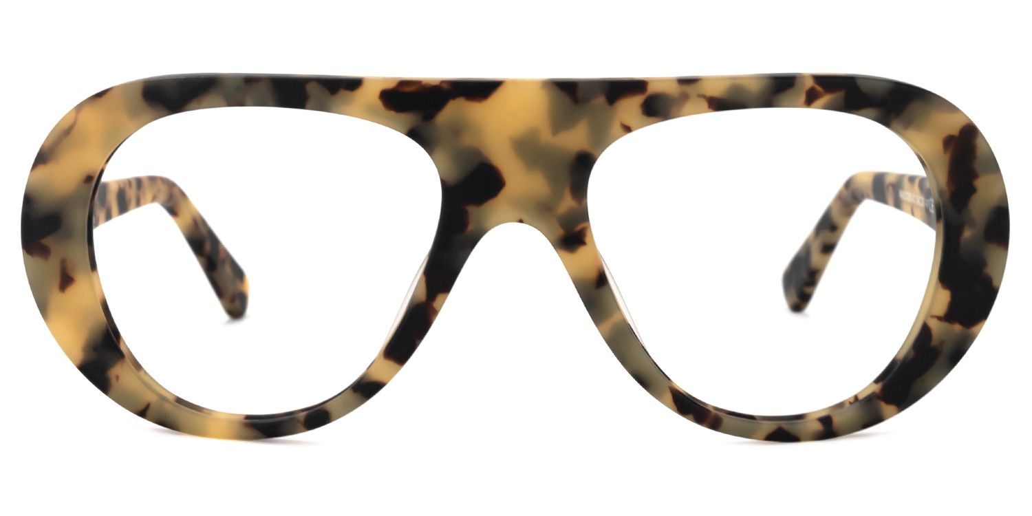 Hampton - Aviator Tortoise Eyeglasses product detail 2