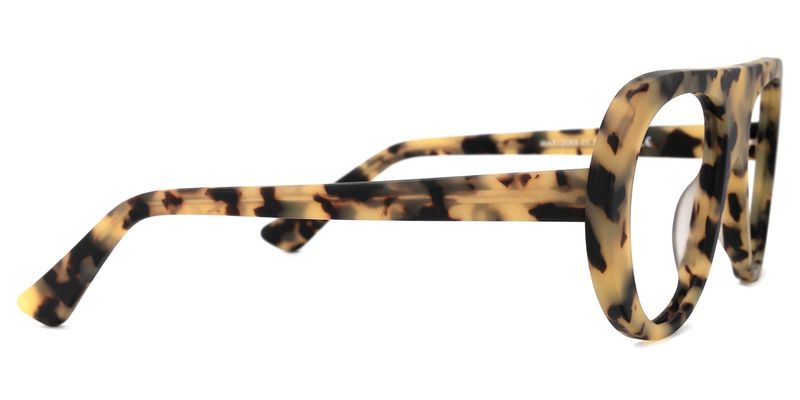 Hampton - Aviator Tortoise Eyeglasses - 4