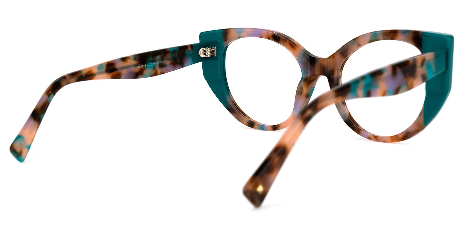 Kornegay - Cat Eye Floral Eyeglasses - 3