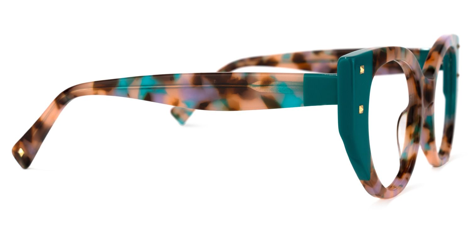 Kornegay - Cat Eye Floral Eyeglasses - 4