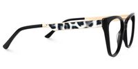 Rectangle Black Eyeglasses | Vooglam.com 