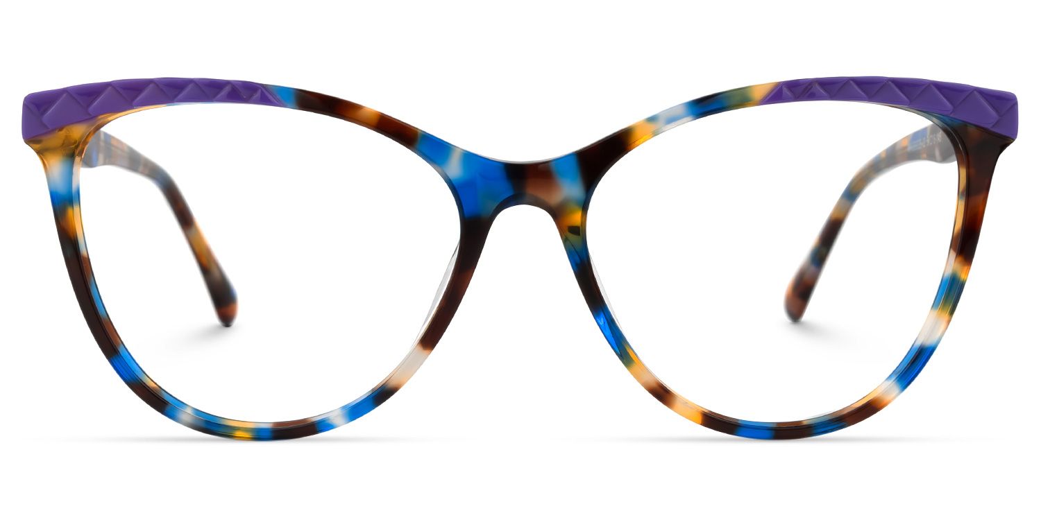 Metcalf - Cat Eye Blue/Tortoise Eyeglasses product detail 2
