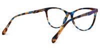 Metcalf - Cat Eye Blue/Tortoise Eyeglasses - 3