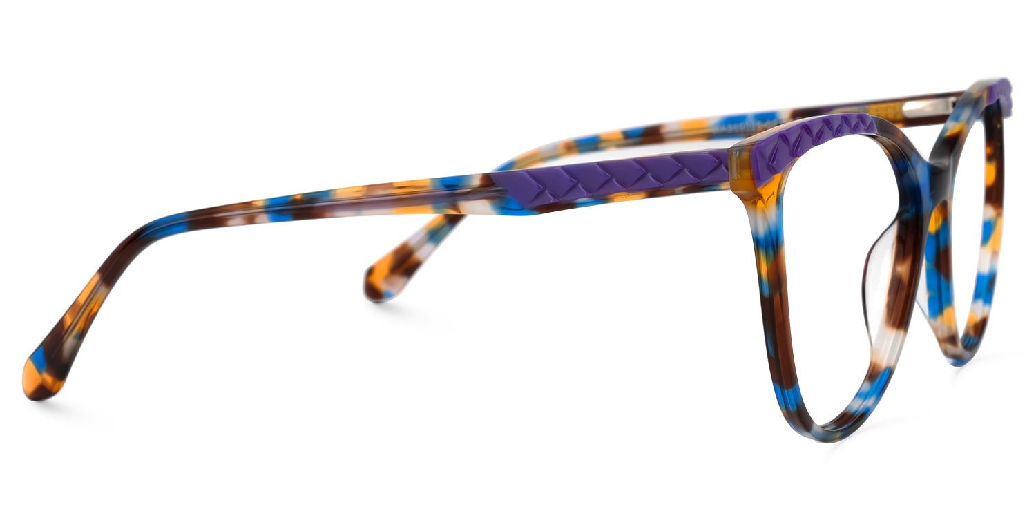 Metcalf - Cat Eye Blue/Tortoise Eyeglasses product detail 4