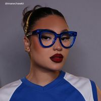 Judith - Butterfly Blue Eyeglasses - 9