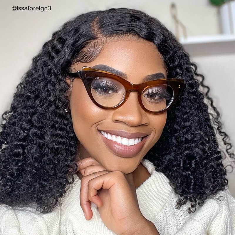 Debra - Cat Eye Brown Eyeglasses - 7