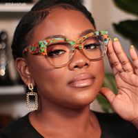 Holbrook - Square Two-tone Eyeglasses - 7