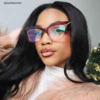 Walburga - Rectangle Purple Eyeglasses - 11