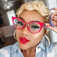 Arda - Red Cat Eye Glasses - 11