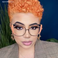 Eleni - Cat Eye Orange Eyeglasses - 6