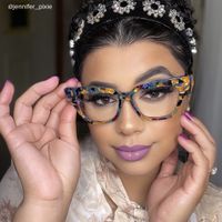 Mariana - Cat Eye Floral Eyeglasses - 10