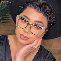 Giuseppina - Square Champagne Eyeglasses - 7