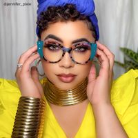 Kornegay - Cat Eye Floral Eyeglasses - 7