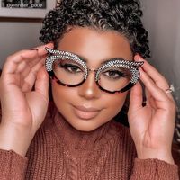 Christine - Geometric Tortoise Eyeglasses - 11