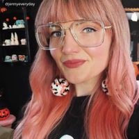 Alvira - Aviator Crystal/Gold Eyeglasses - 9