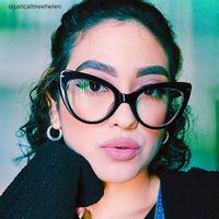 Veromca - Black Cat Eye Glasses - 7