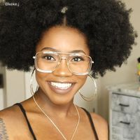 Alvira - Aviator Crystal/Gold Eyeglasses - 11