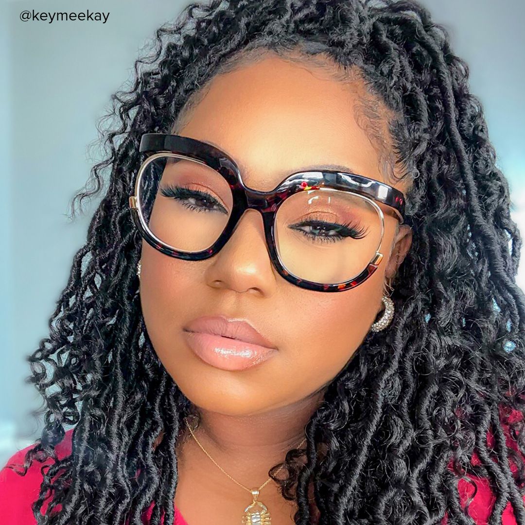 Fredia - Square Tortoise Eyeglasses - 8