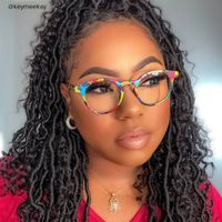 Minnie - Oval Multicolored Eyeglasses - 11