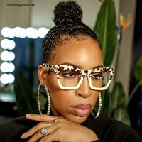 Sienna - Rectangle Light/Tortoise Eyeglasses - 7