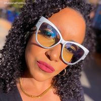 Elektra - Cat Eye Gray Eyeglasses - 8