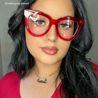 Judith - Butterfly Red Eyeglasses - 9