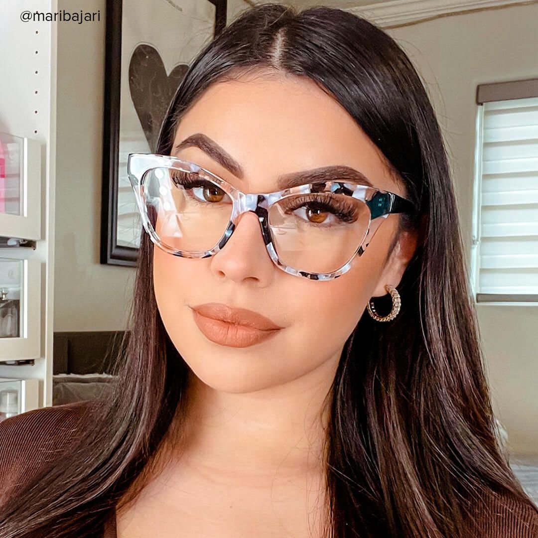 Butta - Cat Eye Marble Eyeglasses - 8