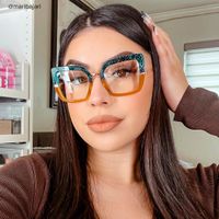 Shavan - Square Blue/Black Eyeglasses - 8