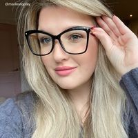 Libby - Butterfly Black Eyeglasses - 5