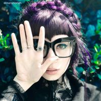 Cassandra - Square Black Eyeglasses - 8