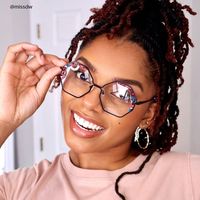 Scotto - Geometric Floral Eyeglasses - 10