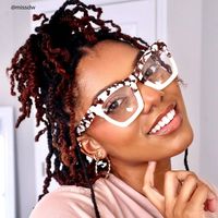 Sienna - Rectangle Light/Tortoise Eyeglasses - 9