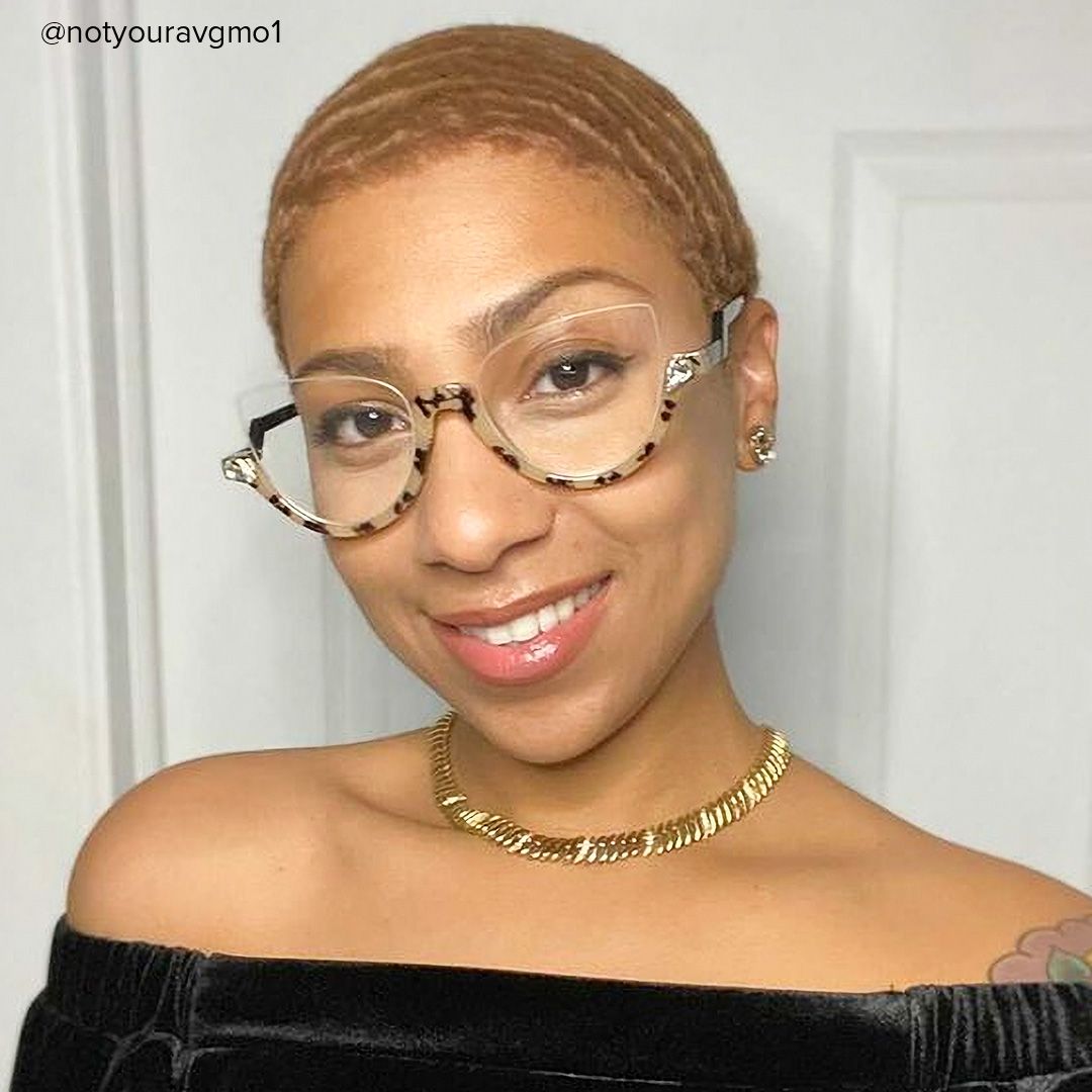 Sylvia - Cat Eye Light/Tortoise Eyeglasses - 10