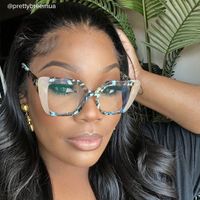 Giuseppina - Square Champagne Eyeglasses - 9