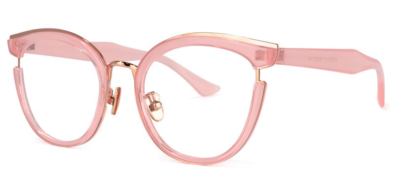 Odessa - Pink Cat Eye Glasses