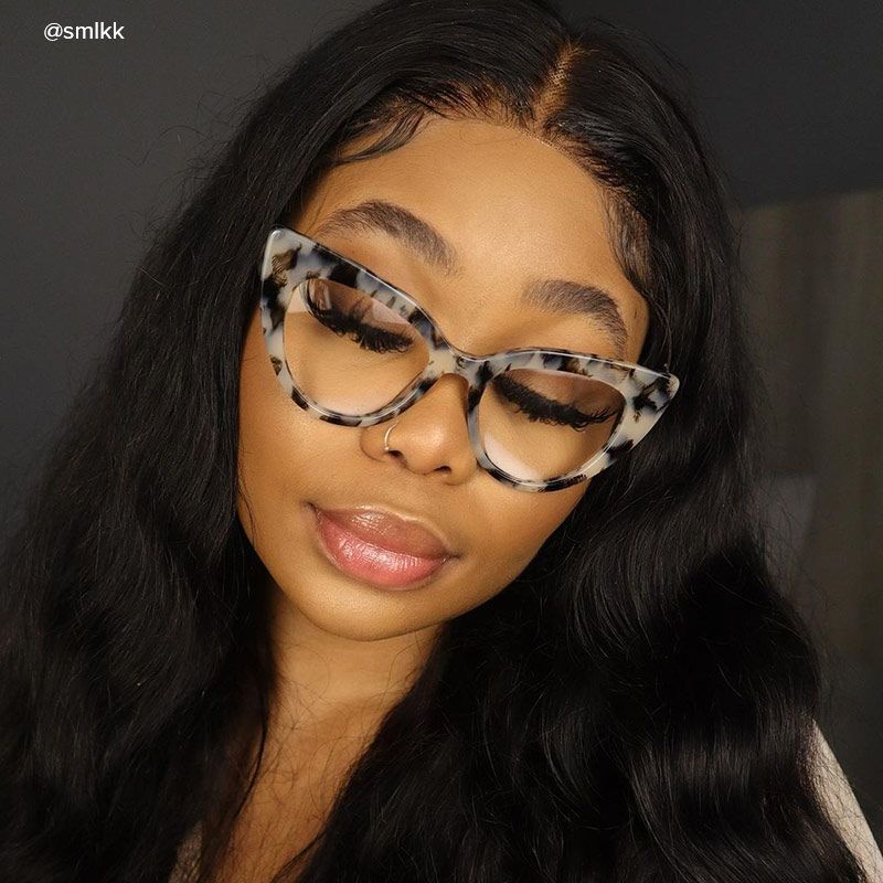 Shawana - Cat Eye Pattern Eyeglasses - 10