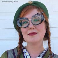 Christine - Geometric Tortoise Eyeglasses - 9