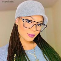 Treva - Rectangle Crystal Eyeglasses - 8