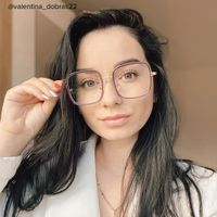 Jace - Square Purple Eyeglasses - 6