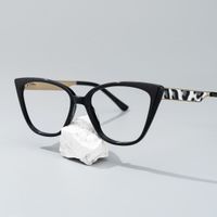 Rectangle Black Eyeglasses | Vooglam.com On Model