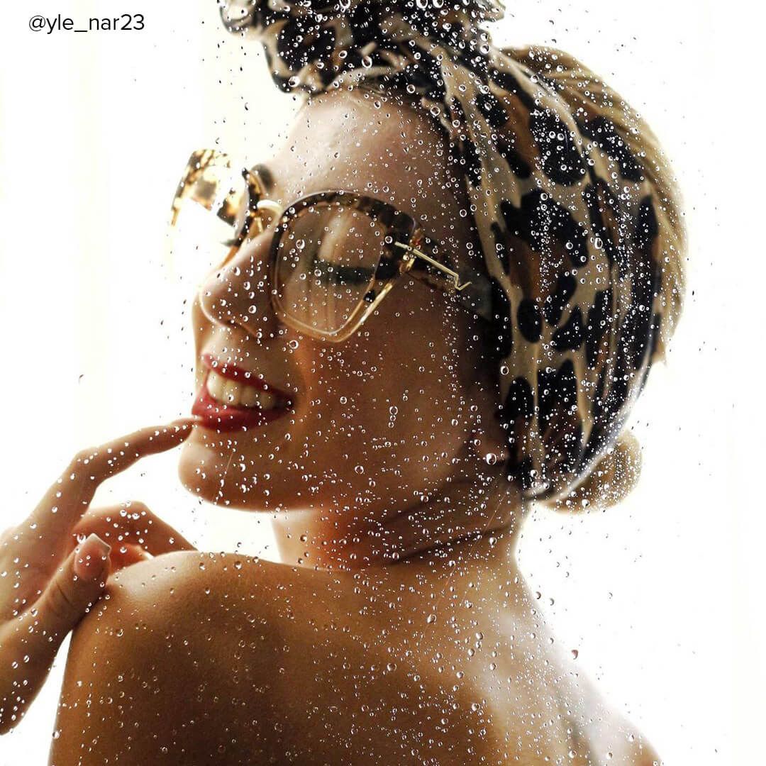 Paulina - Square Light Tortoise Eyeglasses │ Vooglam- 8