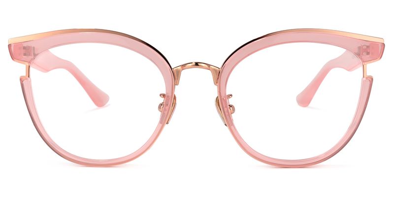 Odessa - Pink Cat Eye Glasses