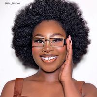 Anitta - Rectangle Gold Eyeglasses - 8