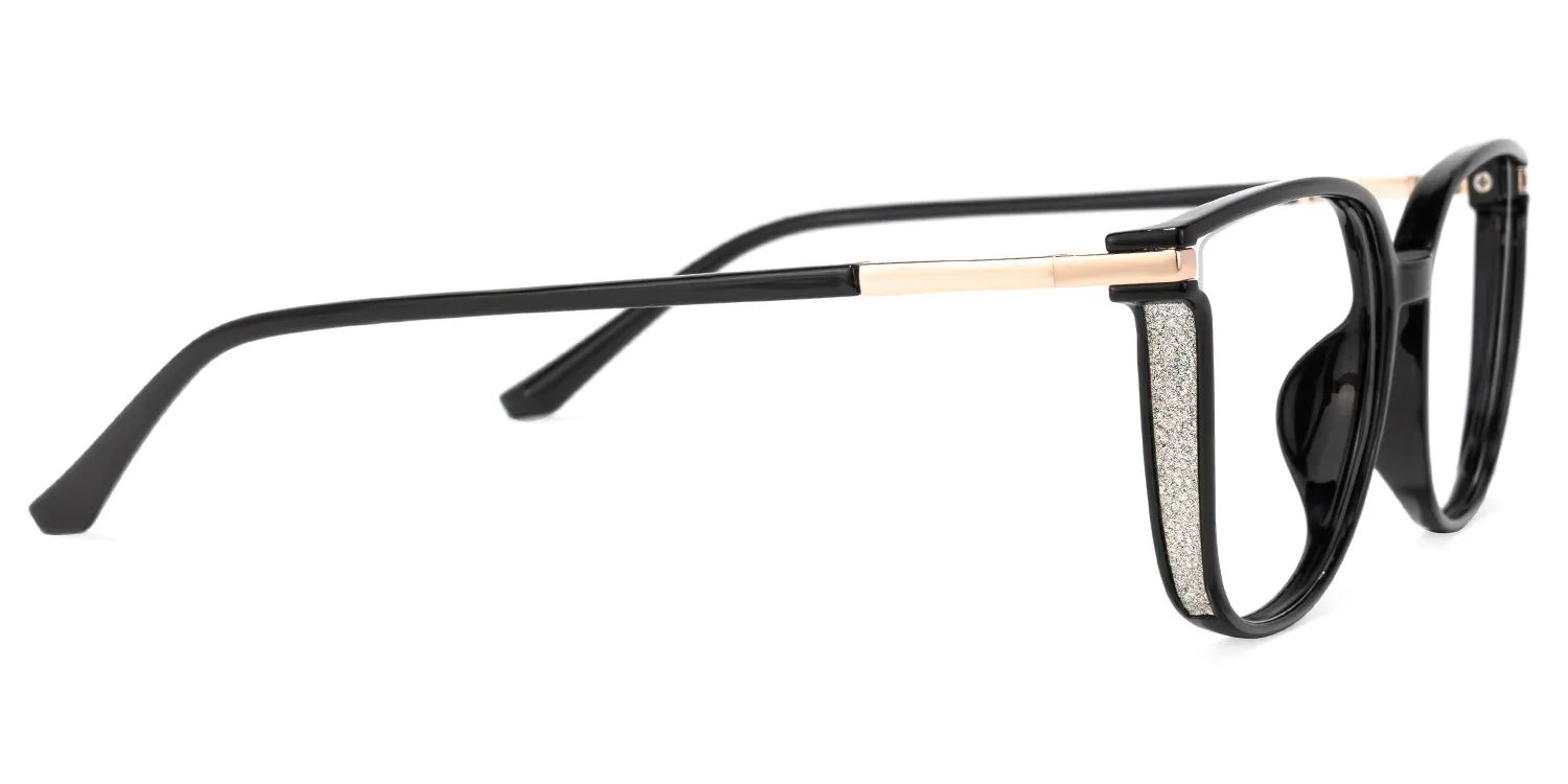 Retro - Round Cat Eye Tortoise Shell Sunglasses by Vooglam - Design Details