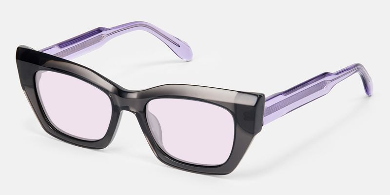 Libby - Butterfly Black Eyeglasses