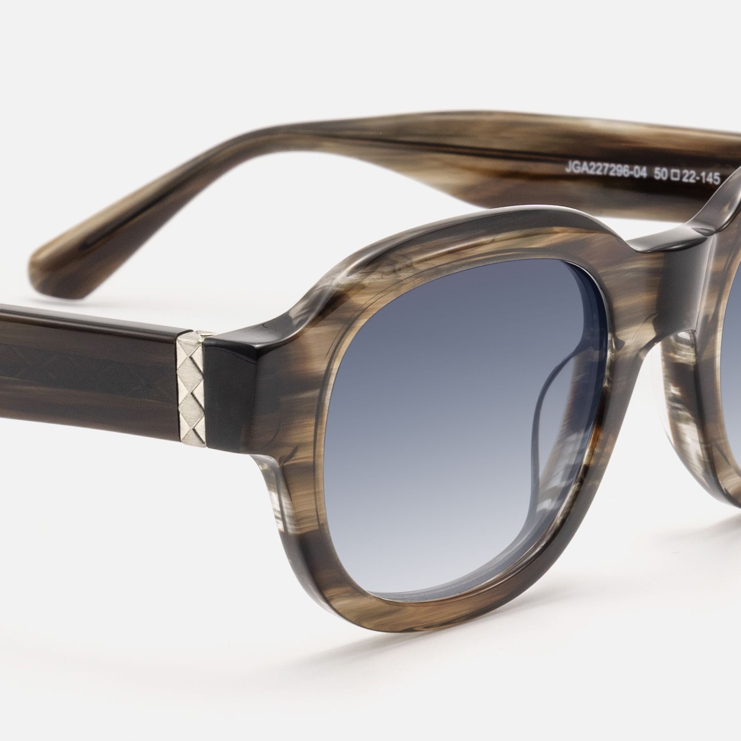 Eerie - Wood Grain Blue Gray Gradient Shades by Vooglam - Design Details