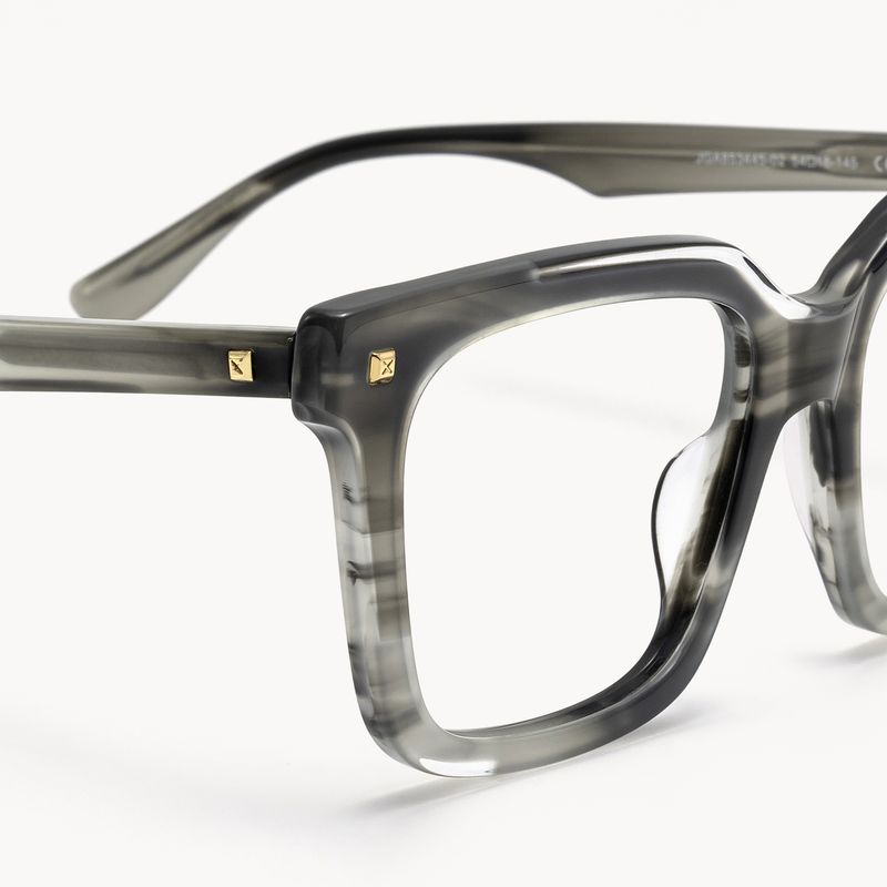 The Decoder - Geometric Silver Eyeglasses - 4