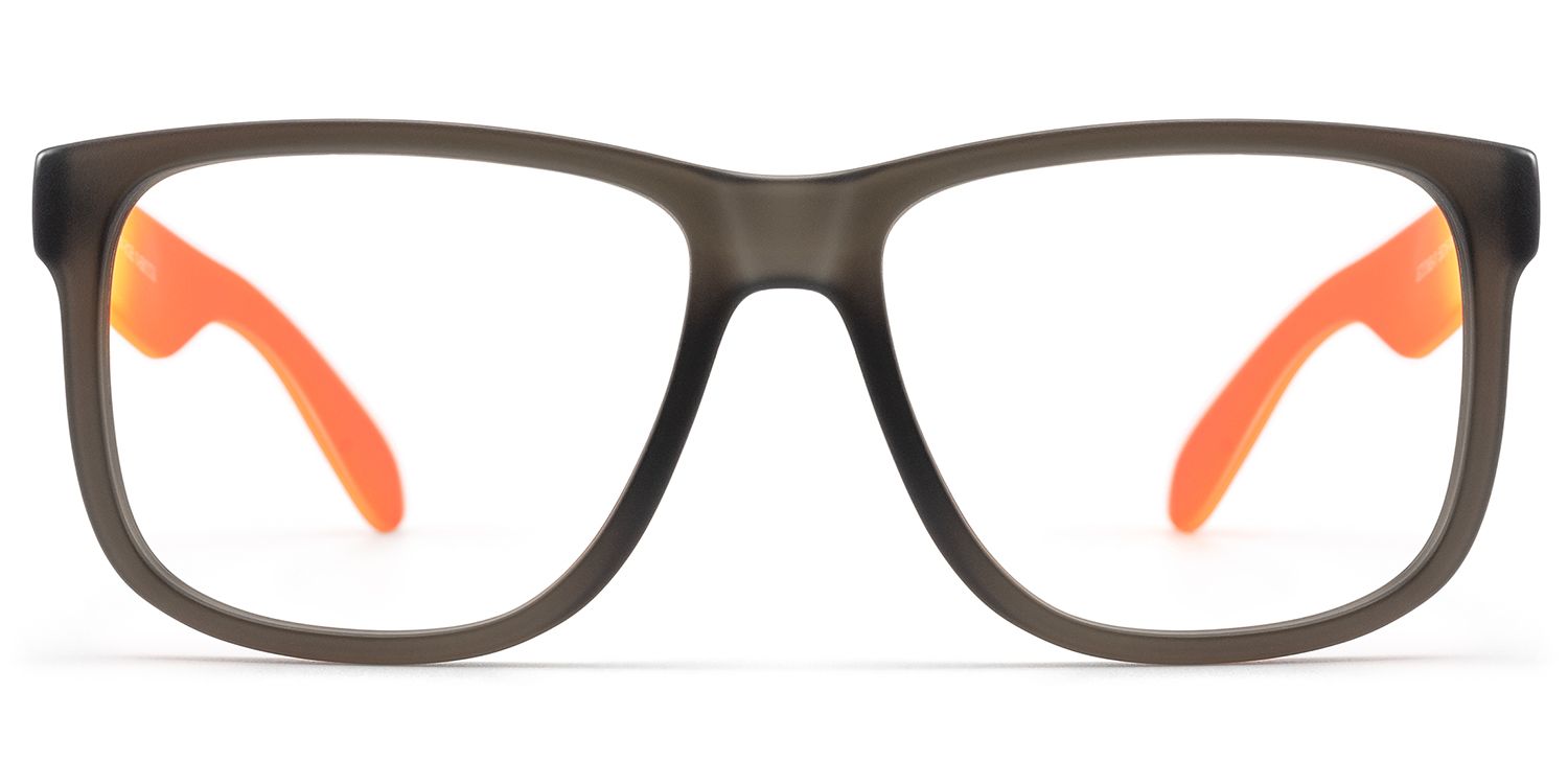 Sync - Rectangle Gray Eyeglasses by Vooglam Product Details 1